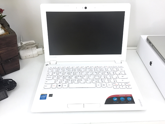 ภาพสินค้า  - Lenovo Ideapad 100s มือสอง สีขาว เครื่องสวย